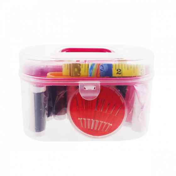 Набор для шитья с сантиметром и ножницами 50 предметов в коробке Винница