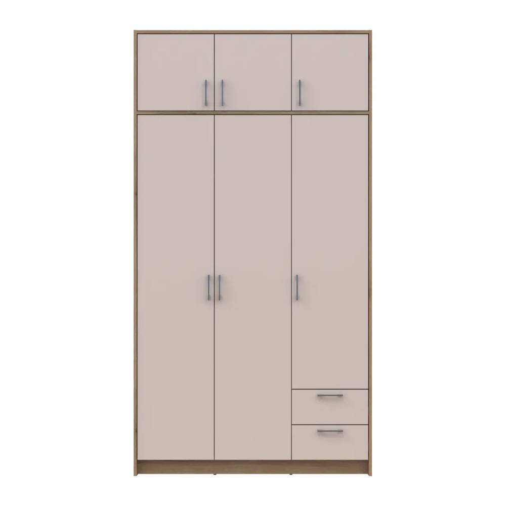 Антресоль Doros Ронди Дуб Артизан/Кашемир 3 ДСП 121х52х41 DRS-011602 (80737823) Днепр - изображение 4