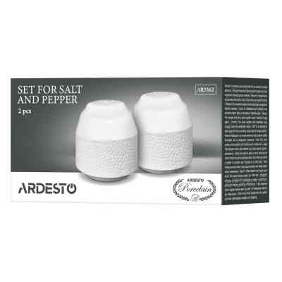 Набор для специй Ardesto Ancona, для солі та перцю 2 предмети, 5.4х5.5см (AR3562) Вінниця