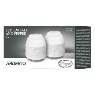 Набор для специй Ardesto Ancona, для солі та перцю 2 предмети, 5.4х5.5см (AR3562) Вінниця - фото 5