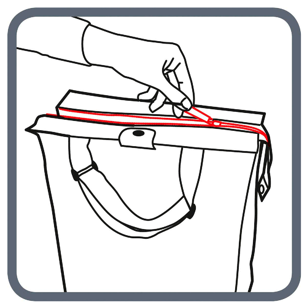 Сумка-тележка Gimi Brava Plus Blue (157793) Киев - изображение 5