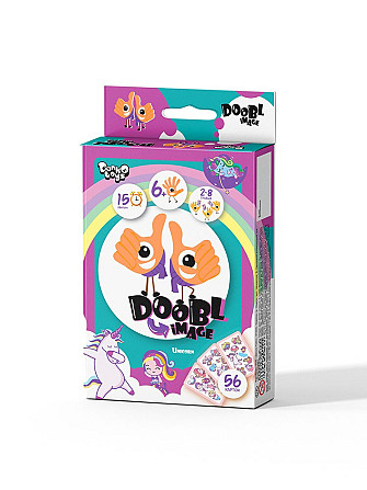 Настільна розважальна гра "Doobl Image" міні укр (32), шт Київ - фото 1