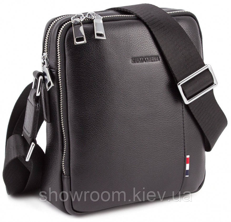 Чоловічі шкіряні сумки через плече Marco Coverna (5077) Київ - фото 1