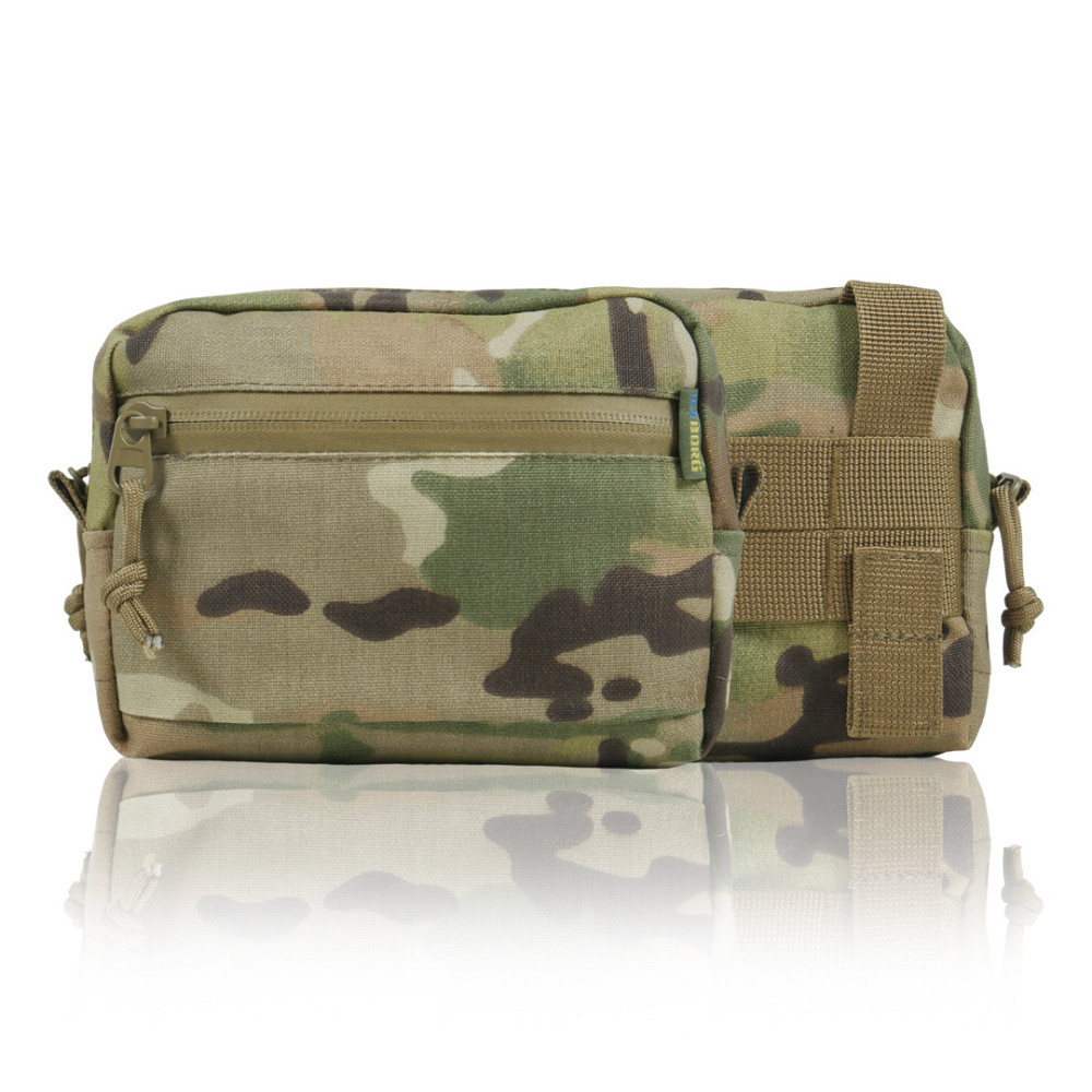 Подсумок утилитарный мультикам. Универсальный подсумок на плитоноску, РПС, пояс. Утилитарные подсумки Киев - изображение 4