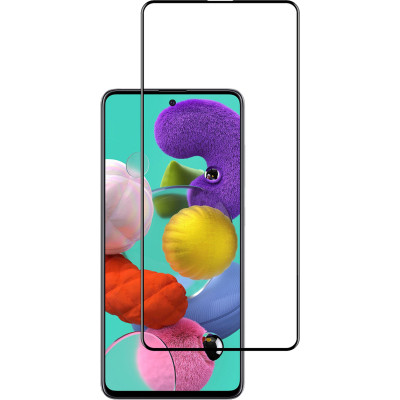 Скло захисне ACCLAB Full Glue Samsung A51 Black (1283126508608) Вінниця - фото 2