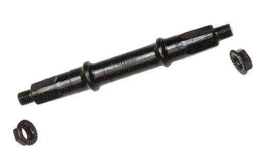 Ось каретки велосипедная (квадрат, под гайку) (L-125mm) Мукачево