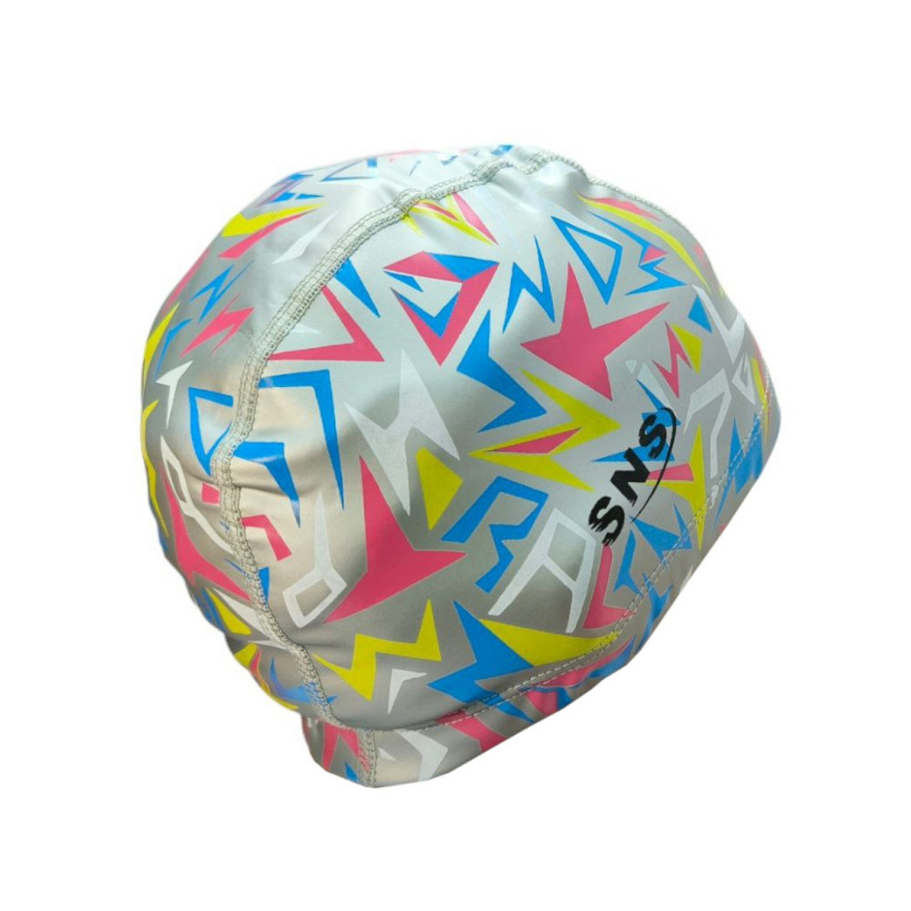 Шапочка для плавання тканинна SNS STARS PU-H8 Вишневе - фото 4