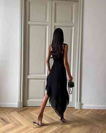 Жіноча елегантна романтична сукня креп дайвінг +шифон Одеса