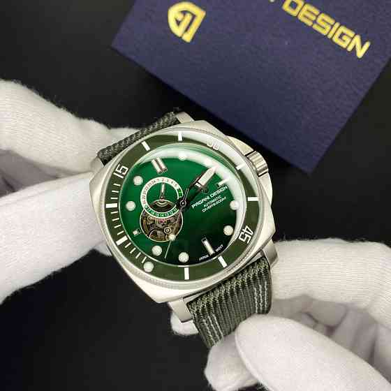 Pagani Design PD-1736 Silver-Green SBR Київ