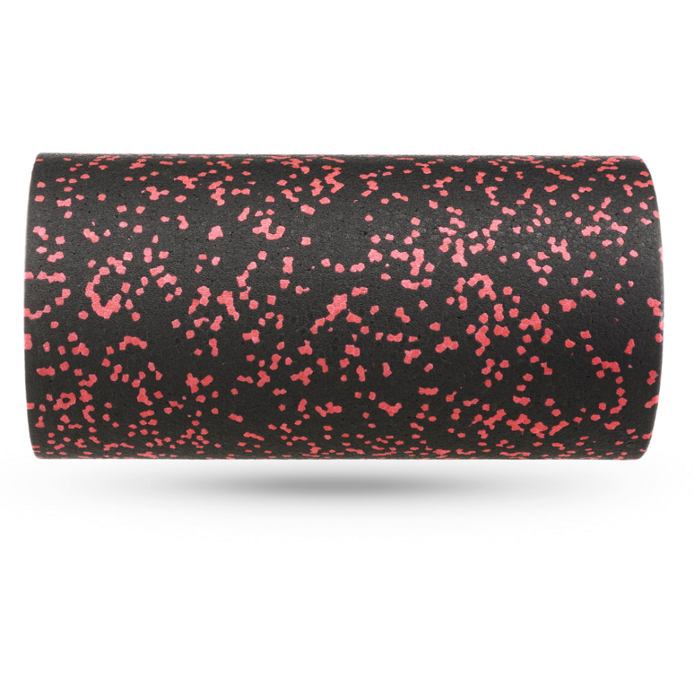 Масажний ролик Gymtek для йоги та фітнесу EPP 30*15см чорно-червоний Київ - фото 2