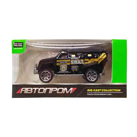 Детская металлическая машинка АвтоПром 7629 масштаб 1:64 S.W.A.T. Броневик Винница