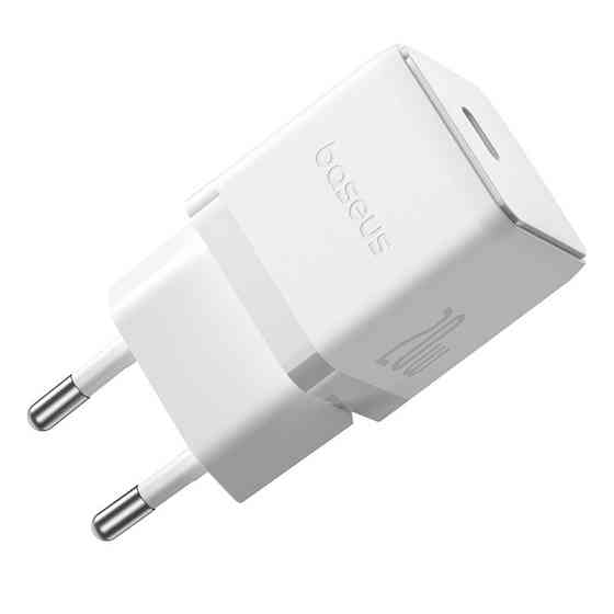 Сетевое зарядное устройство Baseus Palm Fast Charger 1C 20W EU Moon White Одесса