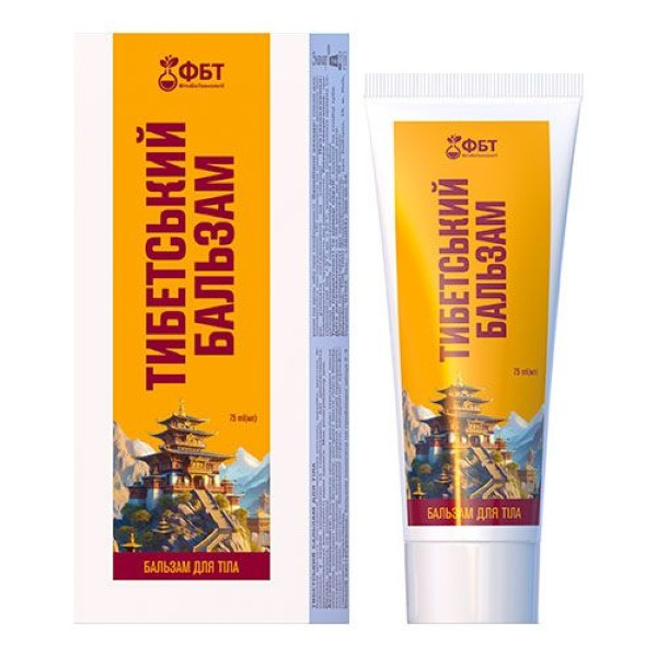 Бальзам для тіла Тібетський бальзам 75 мл Луцк - изображение 1