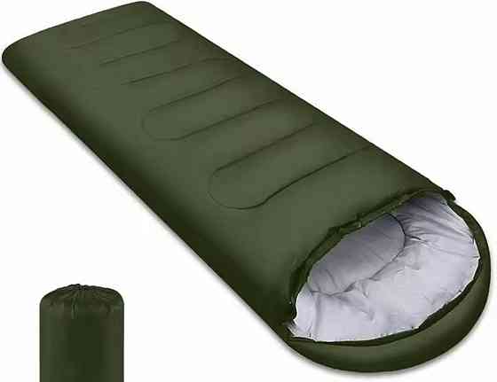 Спальний мішок 4 сезони | Кемпінговий спальник мумія | Теплий зимовий. Харьков