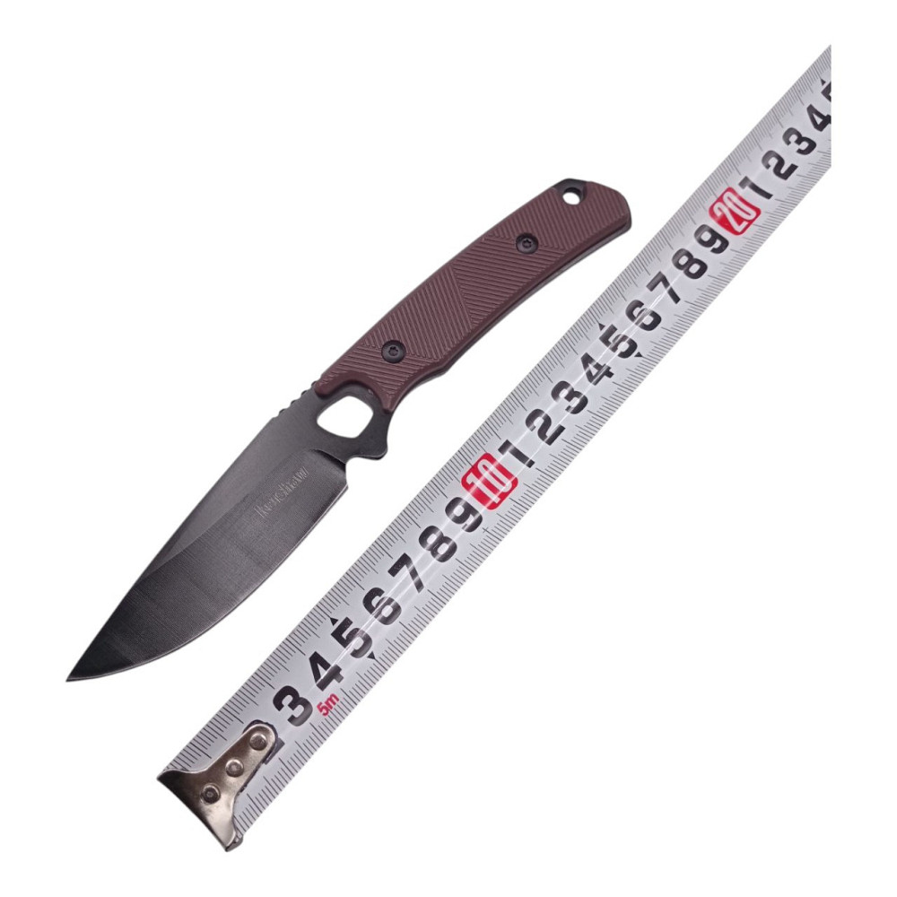 Ніж мисливський Kershaw Steppe, 699 Коричнево-чорний Дніпро - фото 3