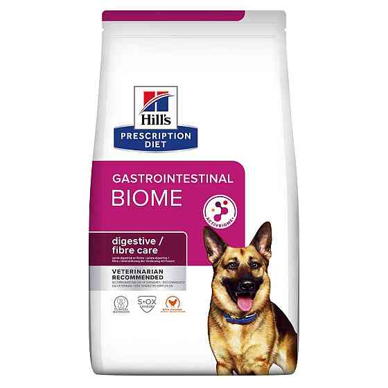 Корм для собак Хіллс Hills PD Gastrointestinal Biome з куркою 1.5 кг при розладах травлення Вінниця