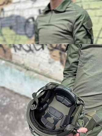FAST HELMET IIIA OLIVE БАЛІСТИЧНИЙ ШОЛОМ БЕЗ ВУХ ХАКІ Київ
