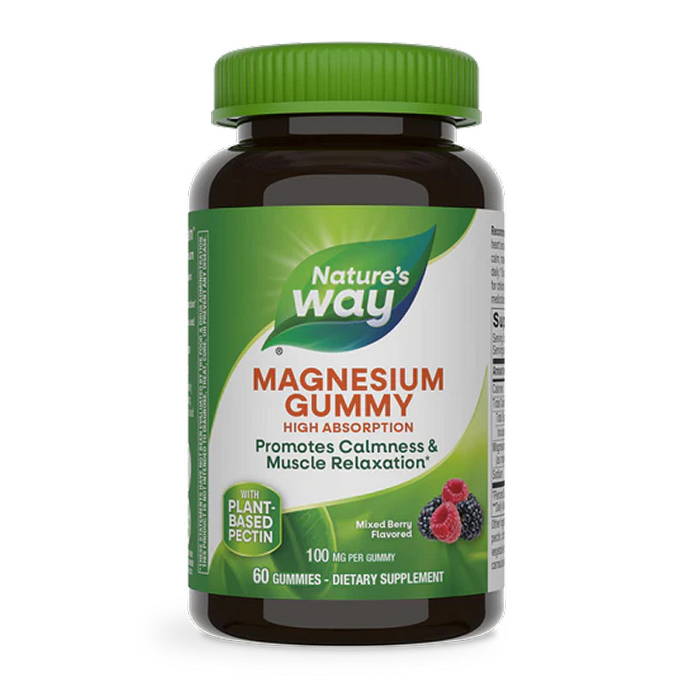 Магній цитрат Nature's Way Magnesium Gummy - 60 gummies Луцьк - фото 1