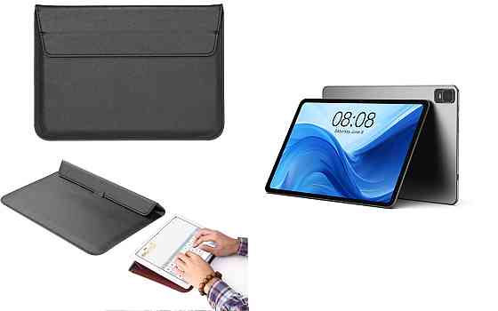 Чехол-конверт VitoCase для Teclast T50 New 2023, с функцией подставки для планшета Черный Киев