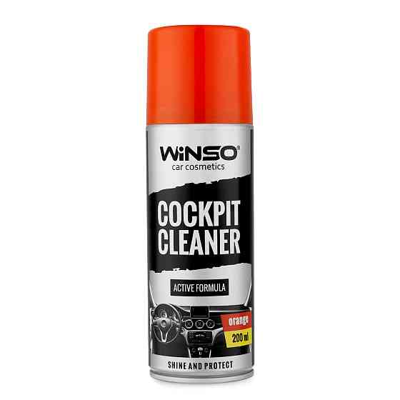 Поліроль для панелі приладів Winso Cockpit Cleaner Апельсин, 200мл Львів