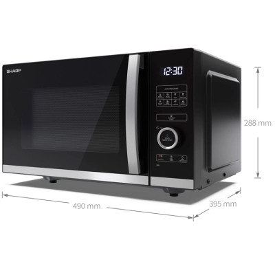 Микроволновая печь Sharp YC-QS254AE-B Винница - изображение 5
