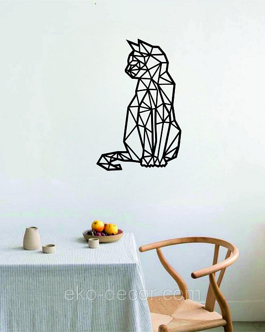 Декоративное настенное Панно «Кот» Декор на стену Киев - изображение 9