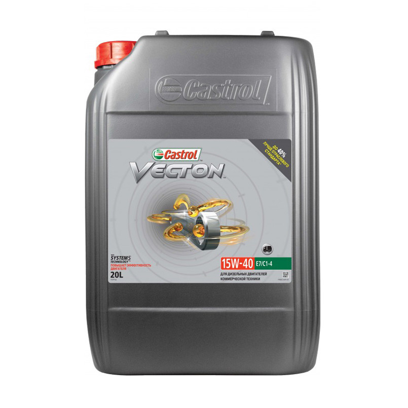 Моторне масло Castrol Vecton 15W-40 20л Львів - фото 1