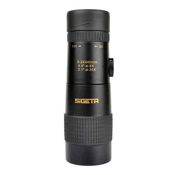 Потужний монокуляр Sigeta Haunt 8-24x40 (штатив, смартфон-адаптер) Вінниця