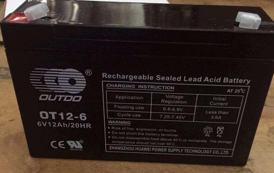 Аккумулятор 6V 12А AGM (151х51х100) Мукачево - фото 1