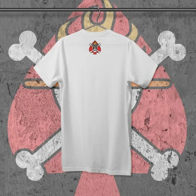 Футболка мужская с принтом Ван Пис Ейс і Ямато Размер 48 Anime0164 Днепр - изображение 3