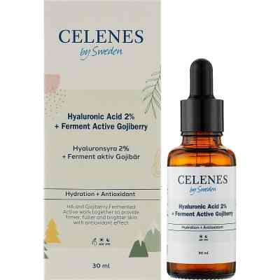 Сироватка для обличчя Celenes Hyaluronic Acid 2% Зволожувальна з гіалуроновою кислотою 30 мл (7350104249441) Вінниця