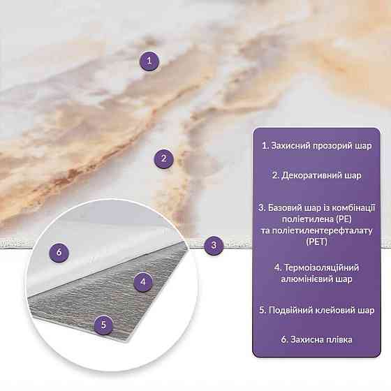 Самоклеящаяся стеновая PET плитка 600х300х2мм SW-00002641 Киев