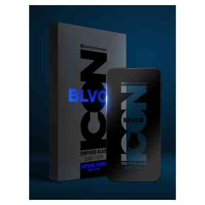 Стекло защитное Armorstandart Supreme Black Icon 3D Apple iPhone 15 Pro Black (ARM68223) Винница