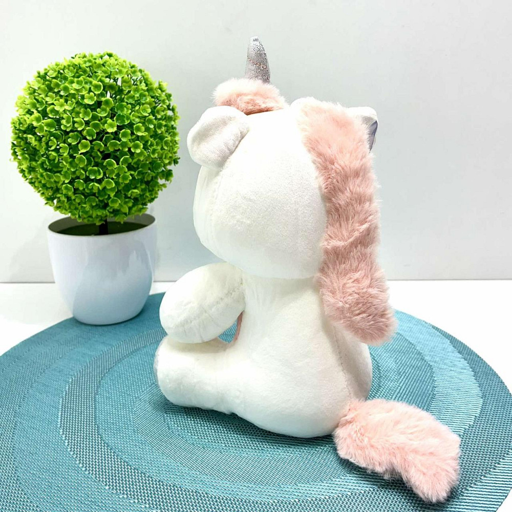 Рюкзак з м'якою іграшкою Єдиноріг 1 відділення 20см Фіолетовий (FG24032735B) Чернігів - фото 8