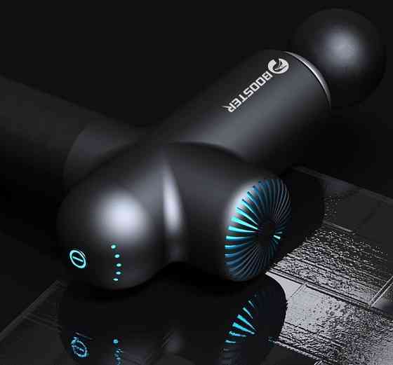 Перкусійний масажний пістолет Booster Lightsaber тригерних точок Massage Gun Вінниця