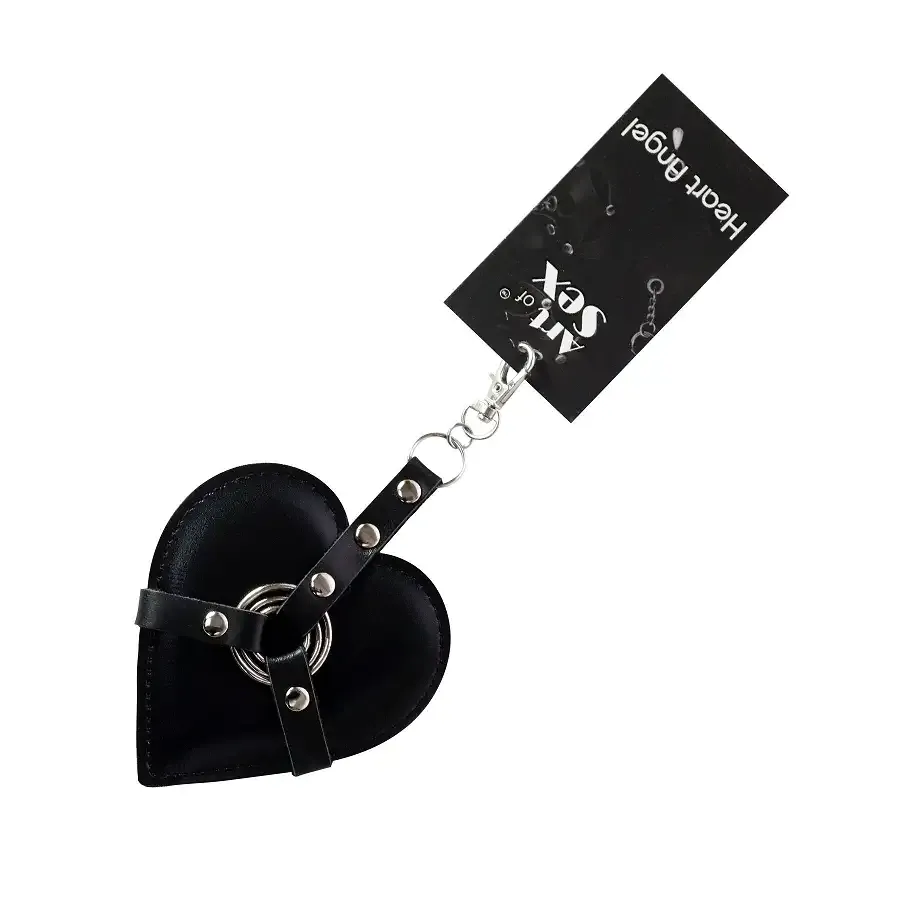 Брелок на карабіні для ключів Art of Heart Angel, Чорний Львов - изображение 3