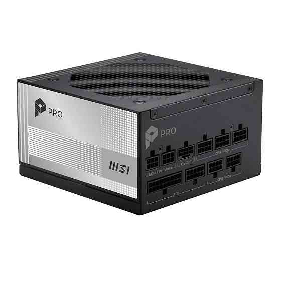 Блок живлення MSI PRO A1000PL PCIE5 1000W ( 19188 ) Харків