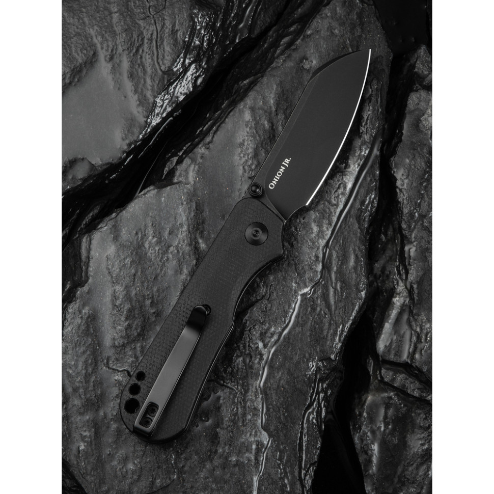 Ніж складаний кишеньковий Civivi Crabby, (6.9 см) 14C28N / Micarta чорний Київ - фото 11