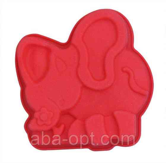 Силіконова форма "африканський слон" 14 х 13 х 3 см (шт) Одеса