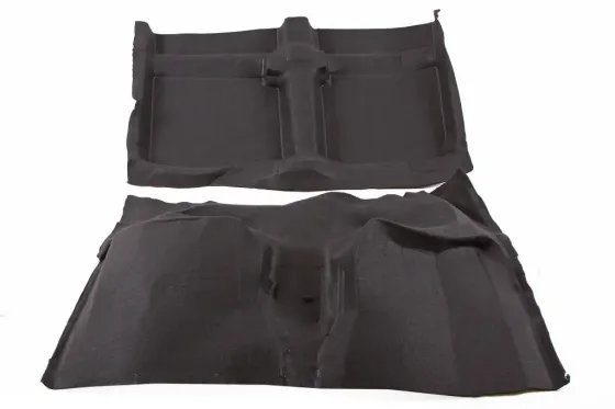 Килимок підлоги 2101 повстяний без отвору і без основи чорний (2 шт.) Вінниця