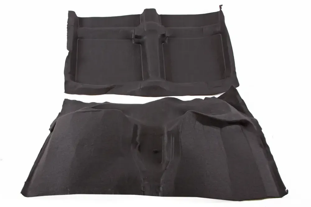 Коврик пола 2101 войлочный без отверстия и без основы черный (2 шт.) Винница - изображение 1