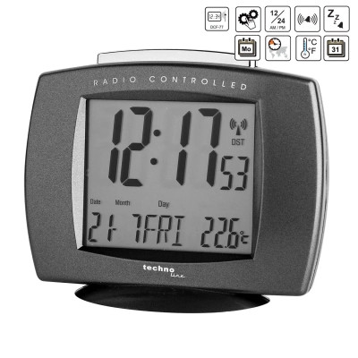 Часы настольные Technoline WT189 Anthracite (WT189 anthrazit) (DAS301807) Винница - изображение 4