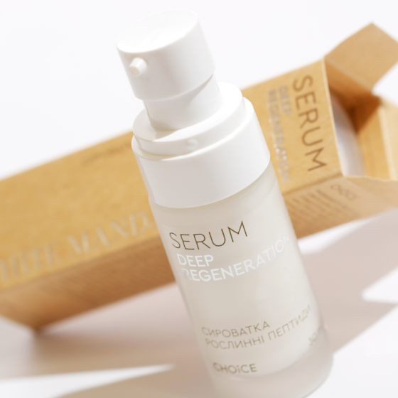 Сироватка Рослинні пептиди DEEP REGENERATION White Mandarin 30 мл Київ