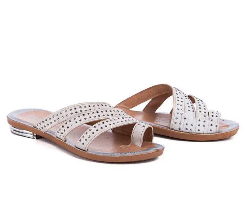 Женские Тапочки Шлёпанцы Сланцы Вьетнамки Белые (размеры: 36) Днепр - изображение 5