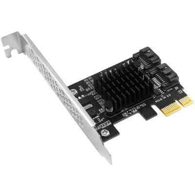 Контролер Dynamode PCI-E to 2 х SATA III (6 Gb/s), 2 ch (PCI-E-2xSATAIII-Marvell) Вінниця