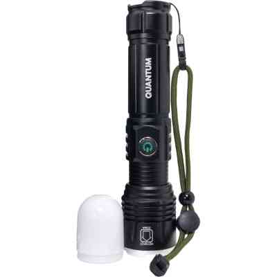 Ліхтар Quantum Solid Highlight 10W LED + дімер з функцією Power Bank (QM-FL1021-CB) Вінниця