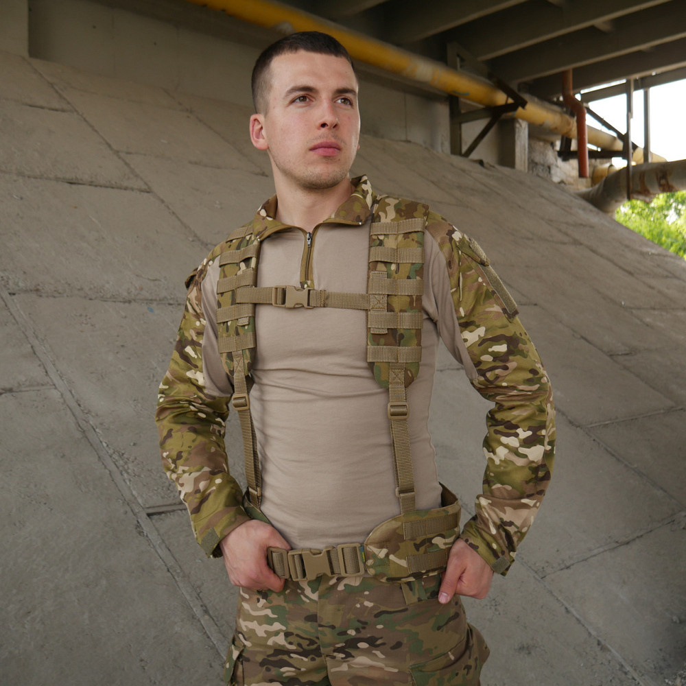 РПС Kiborg R-2 Multicam. Розвантажувальна система РПС мультикам, Ремінно плечова система, розгрузка Київ - фото 7