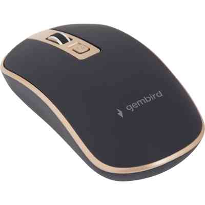 Мишка Gembird MUSW-4B-06-BG Wireless Black-Gold (MUSW-4B-06-BG) Вінниця