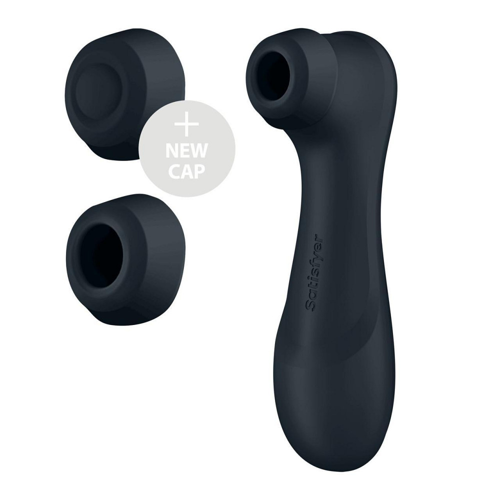 Вакуумний кліторальний стимулятор Satisfyer Pro 2 Generation 3 with Liquid Air Connect App Dark Grey Sex Aura Київ - фото 2