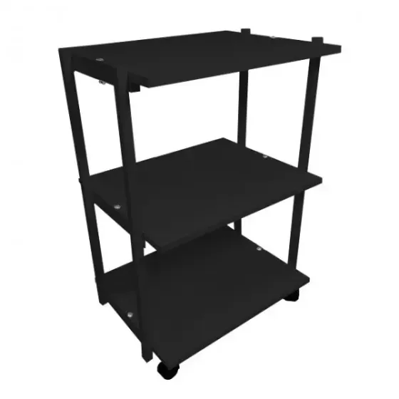 Тележка косметологическая UK-03 Черный Киев